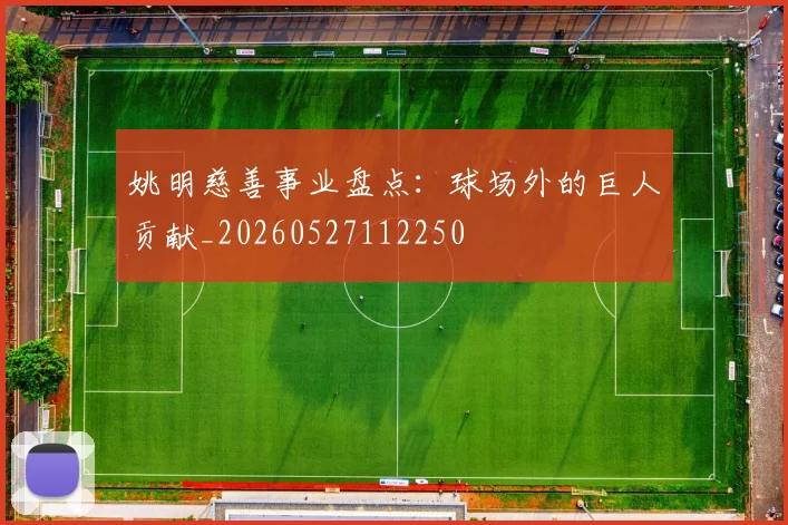 姚明慈善事业盘点：球场外的巨人贡献_20260527112250